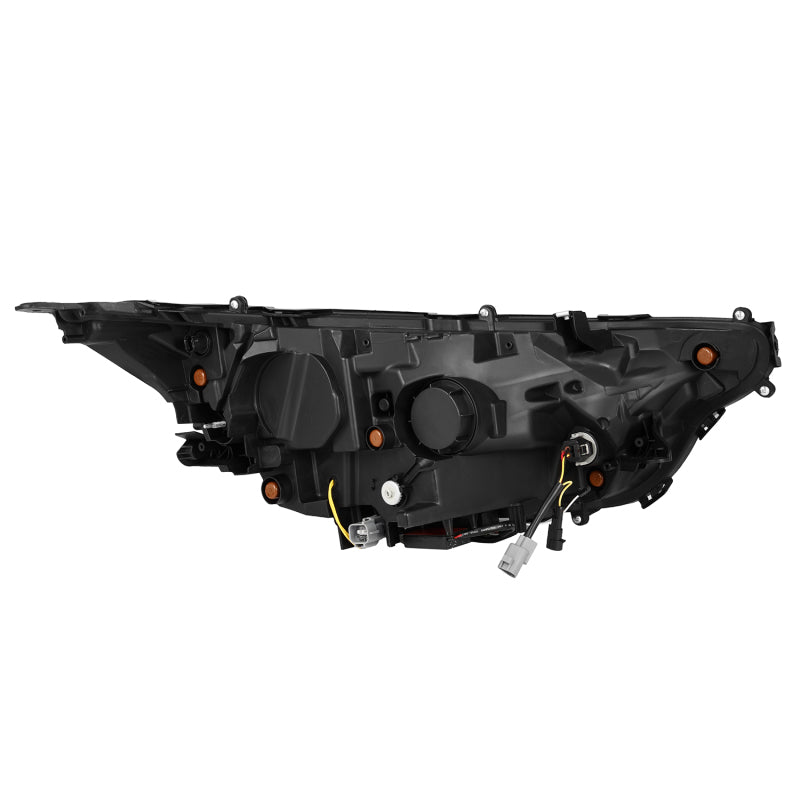 AlphaRex 19-23 Toyota RAV4 (High Trim) NOVA LED Projector Headlights Alpha-Black - Burkken Auto Parts