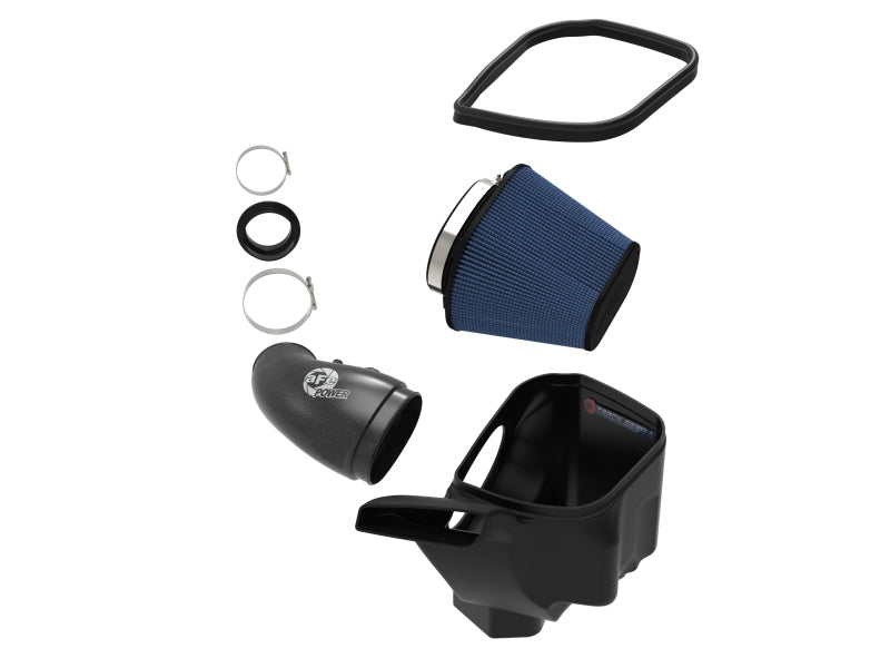 aFe 12-21 Jeep Grand Cherokee 6.4L Track Series Carbon Fiber Cold Air Intake System w/Pro 5R Filter - Burkken Auto Parts