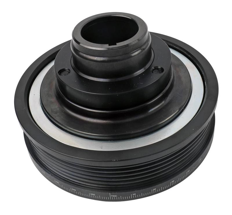 ATI Damper - 5.67in - Alum - 6/4 Grv - 25 Percent UD - No A/C - LS1/2/3/6 - 97-13 Y Body - 3 Ring - Burkken Auto Parts