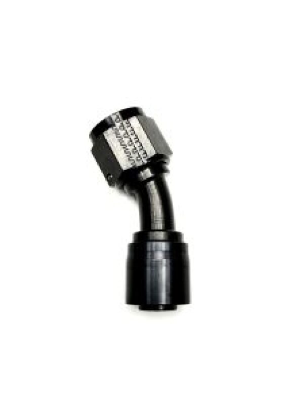 Fragola -8AN 30 Degree Fixed/Single Swivel Sport Crimp Pro Hose End - Burkken Auto Parts