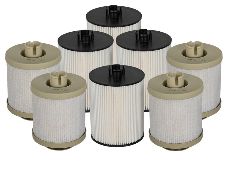 aFe Pro GUARD D2 Fuel Filter 08-10 Ford Diesel Trucks V8 6.4L (td) (4 Pack) - Burkken Auto Parts
