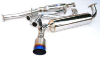 Invidia 88-91 Civic EF9 3DR 60mm (101mm tip) Titanium Tip Cat-back Exhaust - Burkken Auto Parts