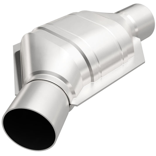 MagnaFlow Conv Univ 2.25inch Angled Inlet OBDII - Burkken Auto Parts