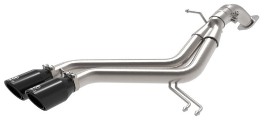 aFe Takeda 13-17 Hyundai Veloster L4-1.6L 2-1/2in 304 SS Axle-Back Exhaust w/ Black Tips - Burkken Auto Parts