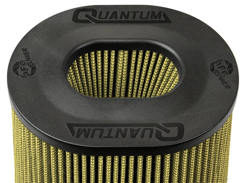 aFe Quantum Pro Guard 7 Air Filter Inverted Top - 5.5inx4.25in Flange x 9in Height - Dry PG7 - Burkken Auto Parts