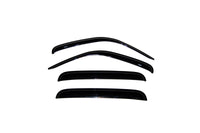 AVS 02-07 Jeep Liberty Ventvisor Outside Mount Window Deflectors 4pc - Smoke - Burkken Auto Parts