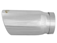aFe Universal Bolt On Exhaust Tip Polished 5in Inlet x 6in Outlet x 12in Long - Burkken Auto Parts