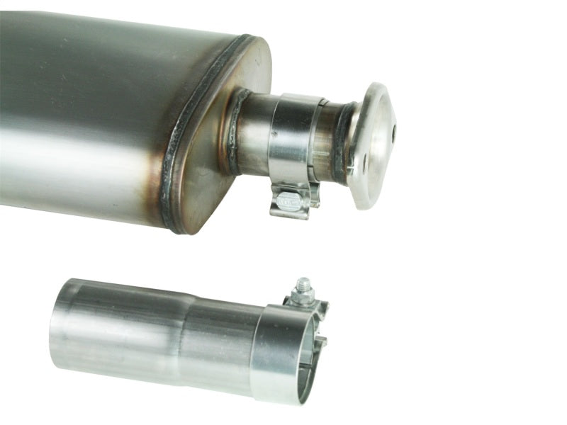 aFe MACHForce XP Exhausts Cat-Back SS-409 EXH Jeep Wrangler TJ 97-06 I6-4.0L HT - 2.5 In. - Burkken Auto Parts