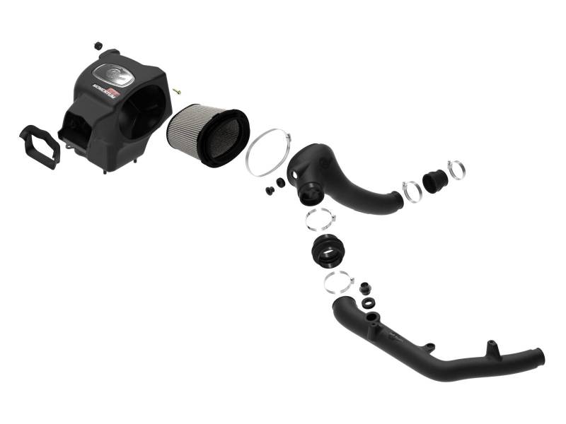 aFe Momentum GT Cold Air Intake System w/ Pro DRY S Filter Ford Bronco 2021 V6-2.7L (tt) - Burkken Auto Parts