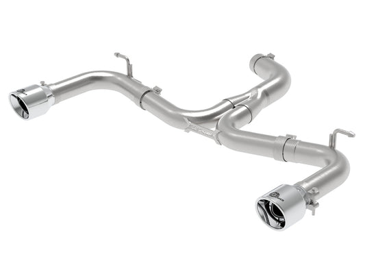 aFe 18-20 VW GTI (MK7.5) 2.0L MACH Force-Xp 3in to 2.5in 304 SS Axle-Back Exhaust System- Pol. Tips - Burkken Auto Parts