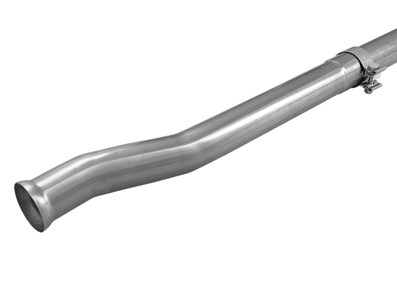 aFe MACH Force-Xp 2-1/2in 409 Stainless Steel Mid-Pipe w/Resonator Delete 18+ Jeep Wrangler JL 3.6L - Burkken Auto Parts