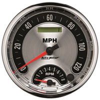 Autometer American Muscle 5in Tach Speedo Combo In-Dash - Burkken Auto Parts