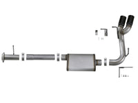 aFe MACH Force-Xp 3in 409 SS Cat-Back Exhaust w/ Black Tips 17-18 GM Colorado/Canyon V6-3.6L - Burkken Auto Parts