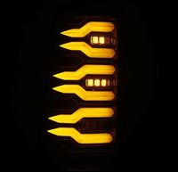 AlphaRex 99-06 Chevrolet Silverado/99-06 GMC Sierra LUXX-Series LED Tail Lights - Black - Burkken Auto Parts