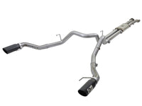 aFe MACHForce XP 3in 409-SS Exhaust Cat-Back 2017 Ford F-150 Raptor V6-3.5L (tt) w/ Black Tip - Burkken Auto Parts