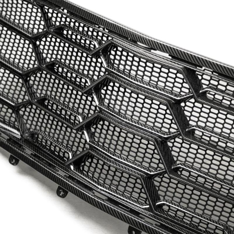 Anderson Composites 17-18 Chevrolet Camaro ZL1 1LE Front Lower Grille - Burkken Auto Parts