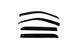 AVS 02-10 Ford Explorer (4 Door) Ventvisor Outside Mount Window Deflectors 4pc - Smoke - Burkken Auto Parts