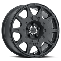 Method MR502 RALLY 17x8 +38mm Offset 5x108 63.4mm CB Matte Black Wheel