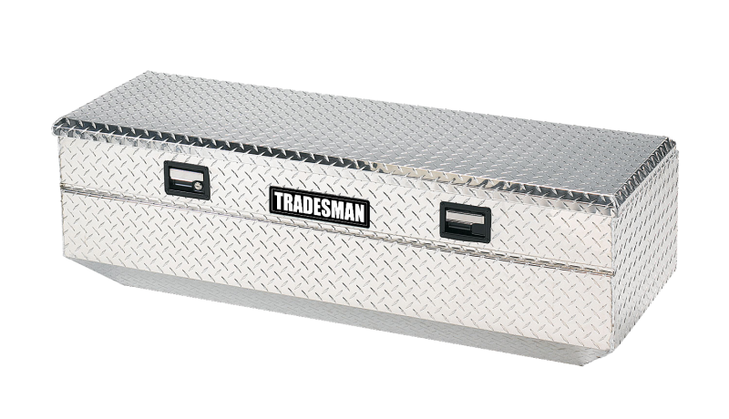Tradesman Aluminum Flush Mount Truck Tool Box (48in.) - Brite - Burkken Auto Parts