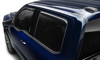 AVS 15-18 Ford F-150 Supercrew Ventvisor In-Channel Front & Rear Window Deflectors 4pc - Smoke - Burkken Auto Parts