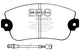 EBC 75-81 Lancia Beta 1.8L Greenstuff Front Brake Pads - Burkken Auto Parts