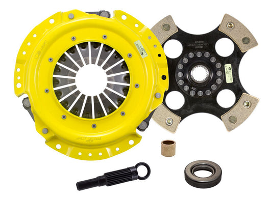 ACT 1991 Nissan 240SX XT/Race Rigid 4 Pad Clutch Kit - Burkken Auto Parts