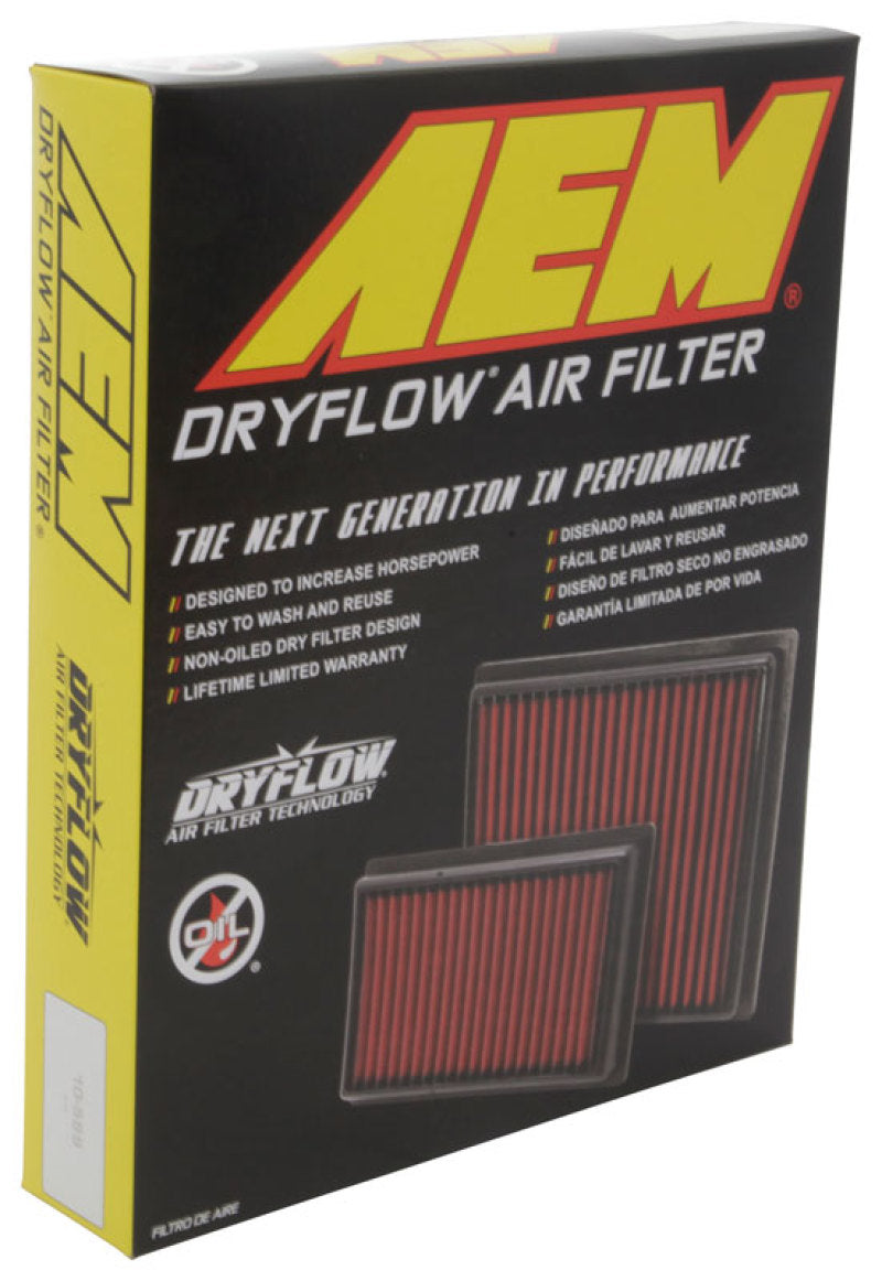 AEM 12-20 Chevrolet Malibu 1.5L/1.8L/2.0L DryFlow Air Filter - Burkken Auto Parts