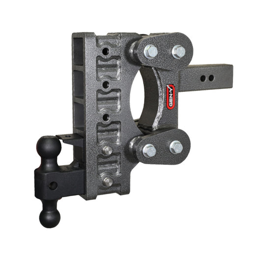Gen-Y The Boss Torsion-Flex 2.5in Shank 9in Drop 21K Hitch w/GH-061 Dual-Ball/GH-062 Pintle Lock
