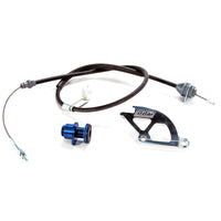 BBK 79-95 Mustang Adjustable Clutch Quadrant Cable And Firewall Adjuster Kit - Burkken Auto Parts