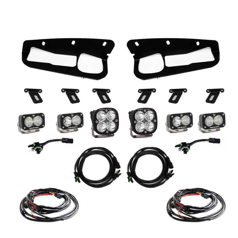Baja Designs 2021+ Ford Bronco Fog Pocket Kit Sportsmen - Burkken Auto Parts
