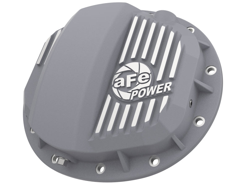 aFe Pro Series GMCH 9.5 Rear Diff Cover Raw w/ Machined Fins 19-20 GM Silverado/Sierra 1500 - Burkken Auto Parts