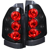 ANZO 2002-2008 GMC Envoy Taillights Black - Burkken Auto Parts