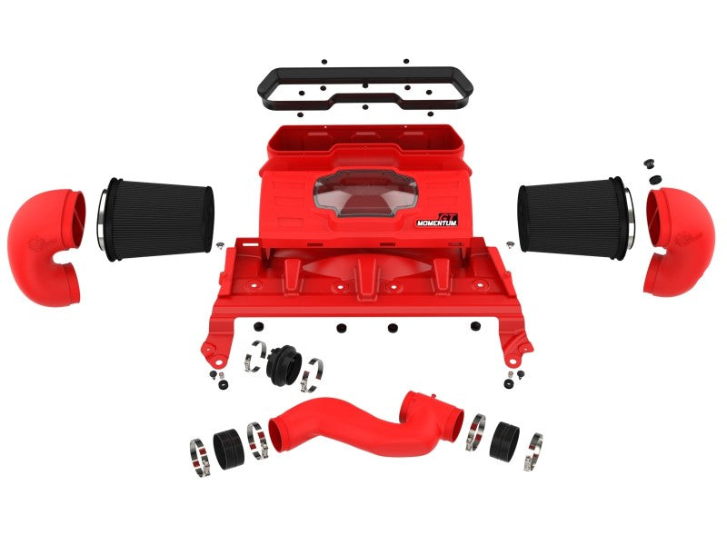 aFe 21-23 Dodge RAM 1500 TRX V8-6.2L Momentum GT Intake- Red - Burkken Auto Parts