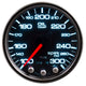 Autometer Spek-Pro Gauge Oil Temp 2 1/16in 300f Stepper Motor W/Peak & Warn Blk/Smoke/Blk - Burkken Auto Parts