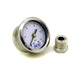 Nitrous Express Pressure Gauge (0-15 PSI w/Adaptor) - Burkken Auto Parts