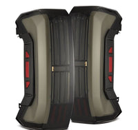 AlphaRex 22-24 Toyota Tundra NOVA-Series Prismatic LED Tail Lights - Alpha-Black - Burkken Auto Parts