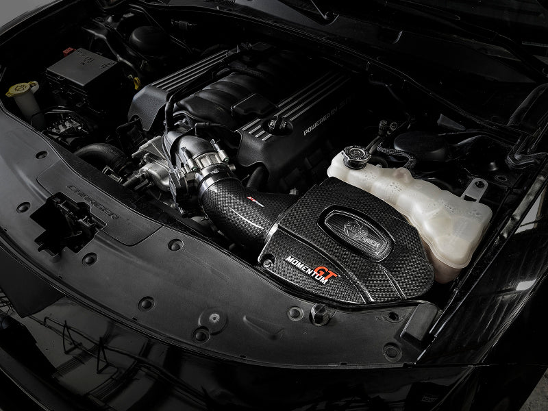 aFe Black Series Carbon Fiber CAIS w/PDS Filter 11-19 Dodge Challenger/Charger SRT8 V8-6.4L - Burkken Auto Parts