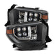 AlphaRex 14-21 Toyota Tundra NOVA-Series LED Proj Headlights Blk w/Actv Light & Seq. Sig + DRL - Burkken Auto Parts
