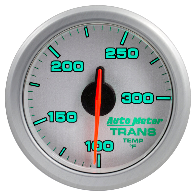 Autometer Airdrive 2-1/6in Trans Temperature Gauge 100-300 Degrees F - Silver - Burkken Auto Parts