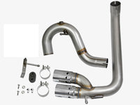 aFe Rebel Series DPF-Back 3in Side Exit SS Exhaust w/ IC Polished Tips 2016 GM Colorado/Canyon 2.8L - Burkken Auto Parts
