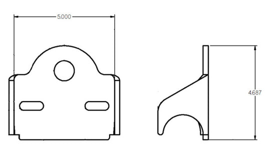 Ridetech Big Bridge Upper Airspring Mount