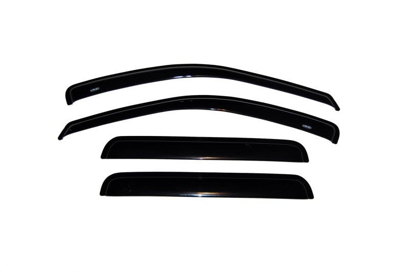 AVS 2004 Ford Ecosport (Brazil) Ventvisor Outside Mount Window Deflectors 4pc - Smoke - Burkken Auto Parts