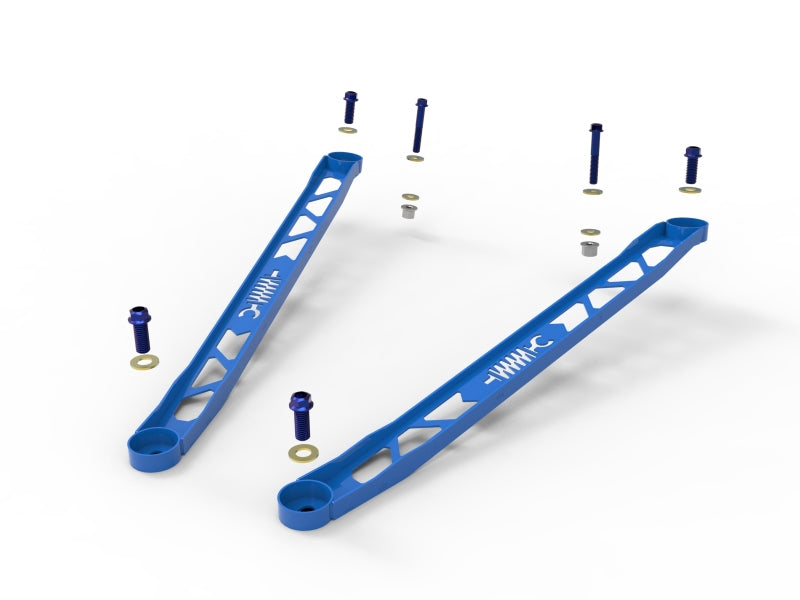 aFe CONTROL 304 Stainless Steel Front Suspension Strut Brace Blue - Toyota GR Supra (A90) 20-21 - Burkken Auto Parts
