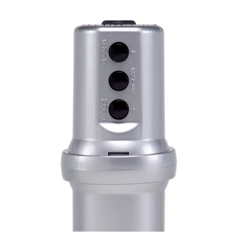 Autometer Shift Light Level 2 DPSS Digital w/ Multi-Color LED Silver Pedestal Mount - Burkken Auto Parts