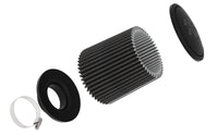 K&N Universal Round Clamp-On Air Filter 3in ID 9in Height 6in Base OD 5.25 Top OD - Burkken Auto Parts