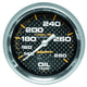 Autometer Carbon Fiber 2-5/8in 140-280 Deg F Mechanical Oil Temp Gauge - Burkken Auto Parts