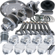 Eagle Ford 302 3.000in Crank 5.090in I-Beam Rods 4.030in Pistons 164 Tooth FP Balanced Assembly - Burkken Auto Parts