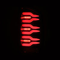 AlphaRex 07-08 Dodge Ram1500/07-09 Dodge Ram 2500+3500 Luxx-Series LED Tail Lights(Pair) Alpha Black - Burkken Auto Parts