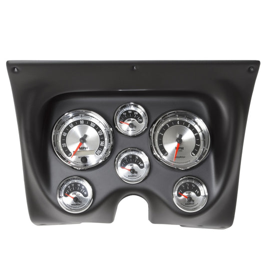 Autometer American Muscle Gauge Kit 6 Pc Camaro/Firebird 67-68 Tach/Mph/Fuel/Oilp/Wtmp/Volt - Burkken Auto Parts