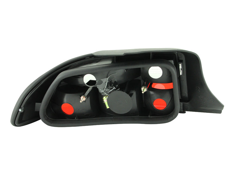 ANZO 1996-1999 BMW Z3 Taillights Red/Clear - Burkken Auto Parts